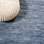Tapis gris / beige en cuir tissé à la main Krimmel-1639967770