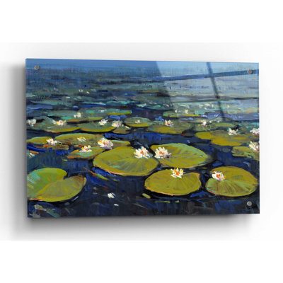 'Lily Pads II' by Tim O'Toole, Acrylic Glass Wall Art