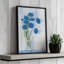 «Cornflowers On Linen» par Carol Rowan, reproduction d'art sur toile-313183828-313183786
