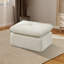 Fauteuil d'appoint rembourré avec repose-pieds Modern-998673943