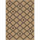 Well-Jute Akita Moroccan Lattice Flat-Weave Black Area Rug