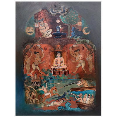 Viragal | Acrylic On Canvas Art By Vinita Sadarangini