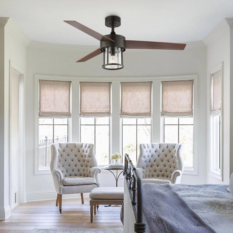 Amp 52'' Ceiling Fan with Light Kit