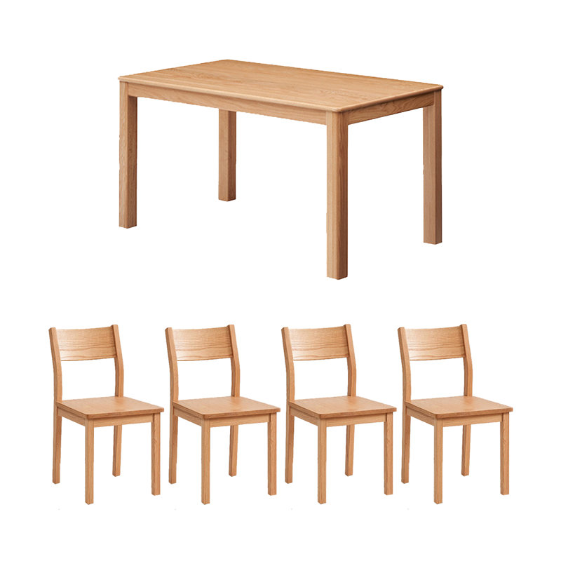 Table de salle à manger, H 29,92 po x L 55,12 po x l 31,5 po