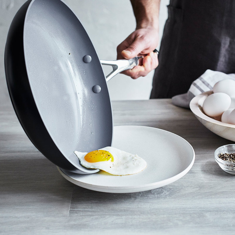 GreenPan Valencia Pro Healthy Ceramic Nonstick 2 Piece Frying Pan Set