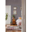 Thorn & Blossom - Papier peint floral indigo violet