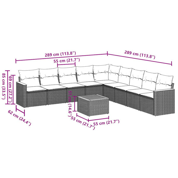 Dimensions du produit