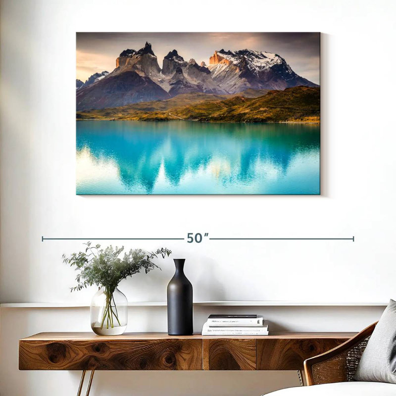 Ravi Torres Del Paine Lake, H 26 po x l 39 po