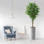 Ficus artificiel en pot 51 "