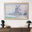 Moulin d'Edam (Moulin d'Edam), 1896 - Paul Signac - Toile encadrée sur mesure-758848934-758848950-758848959