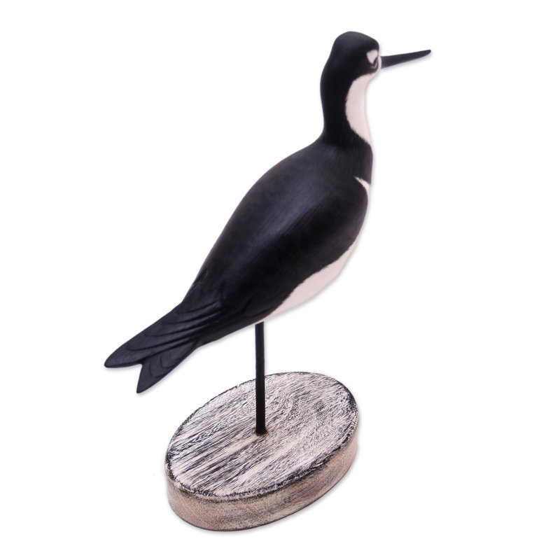 Ornement décoratif en bois stilt Crista