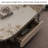Modern simple oval rock plate coffee table-110455610