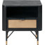 Caylin 55cm W Solid Wood Bedside Table