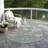 Eugene Green Washable Indoor-Outdoor Rug - -1677873530