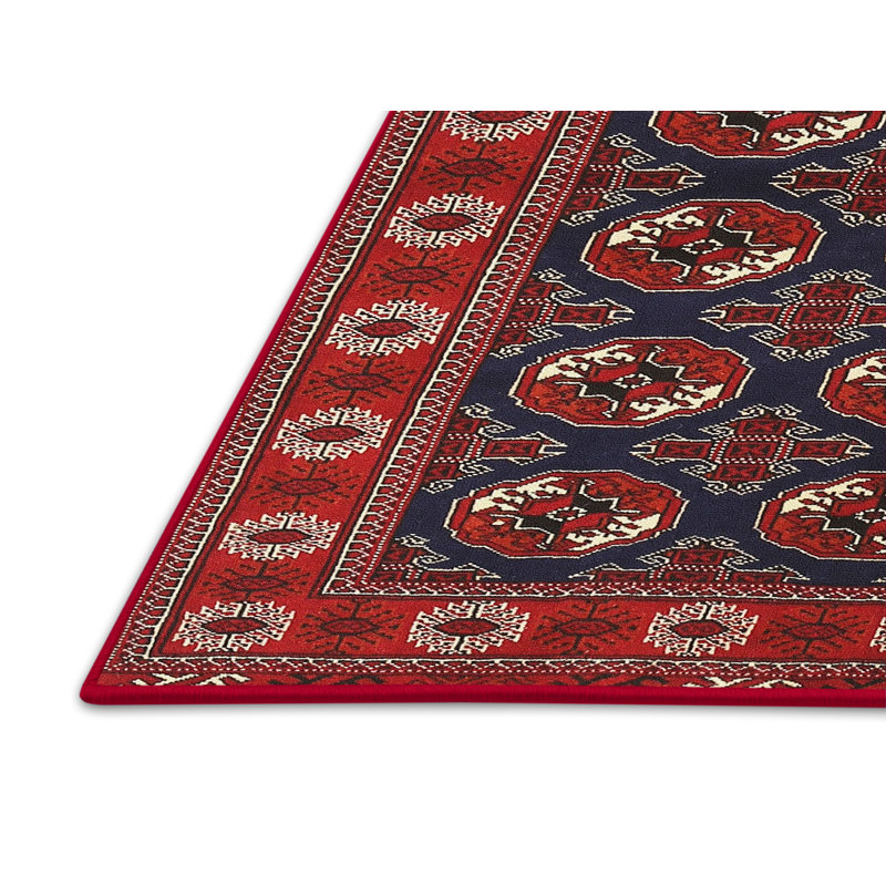 Tapis rouge à motif sud-ouest, Rectangle 2 pi x 3 pi