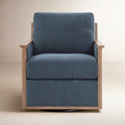  Upholstered Swivel Armchair