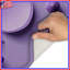 Tapis de bain mauve-412870650