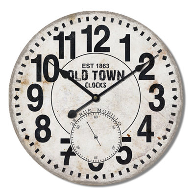 Cannonade Wood Wall Clock