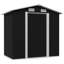 Garden Storage Shed Steel 204x132x186 cm-1710462133