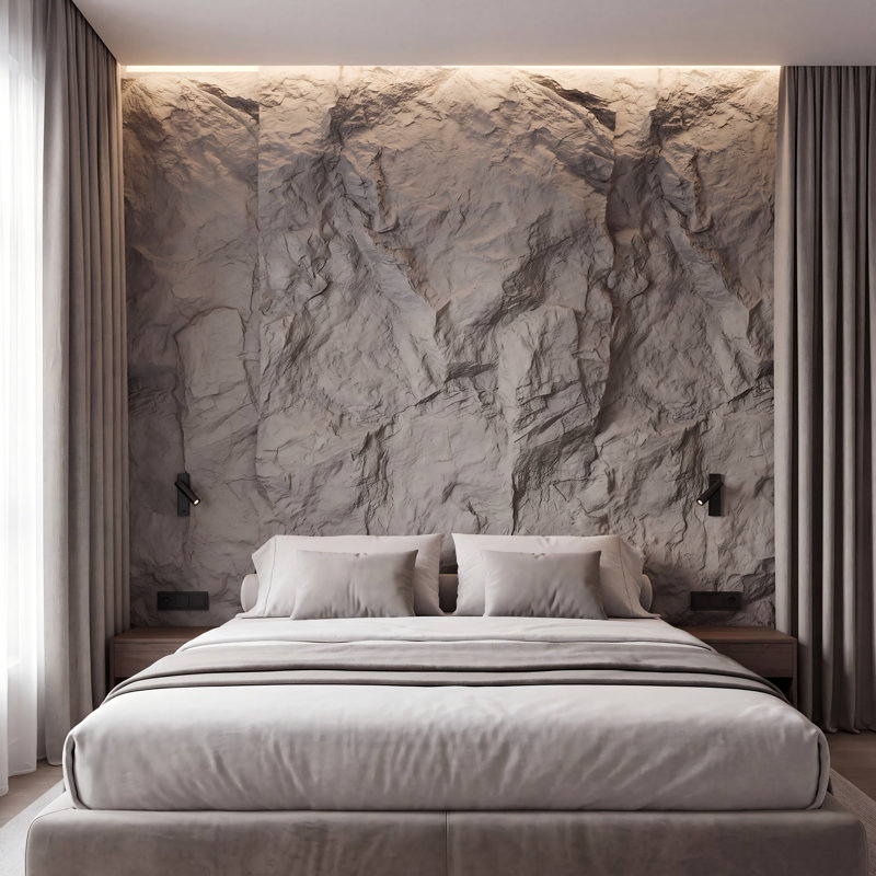 Panneaux muraux en pierre artificielle 3D, panneaux muraux décoratifs en polyuréthane pour les murs décoratifs intérieurs, panneaux muraux en pierre légers pour salon, mur de télévision et bureau