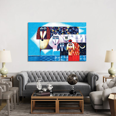 Karella - Wrapped Canvas Painting