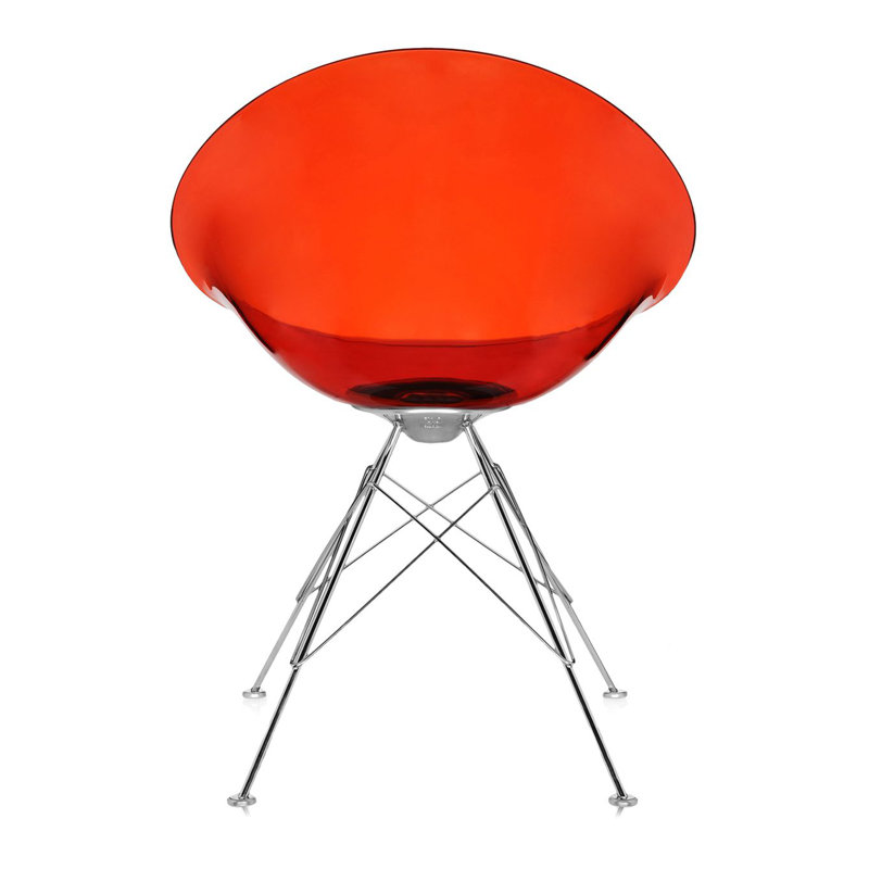 Ero|S| Swivel Chair, Legs, Opaque Glossy White