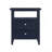 Weston Midnight Blue 2 Drawer Nightstand