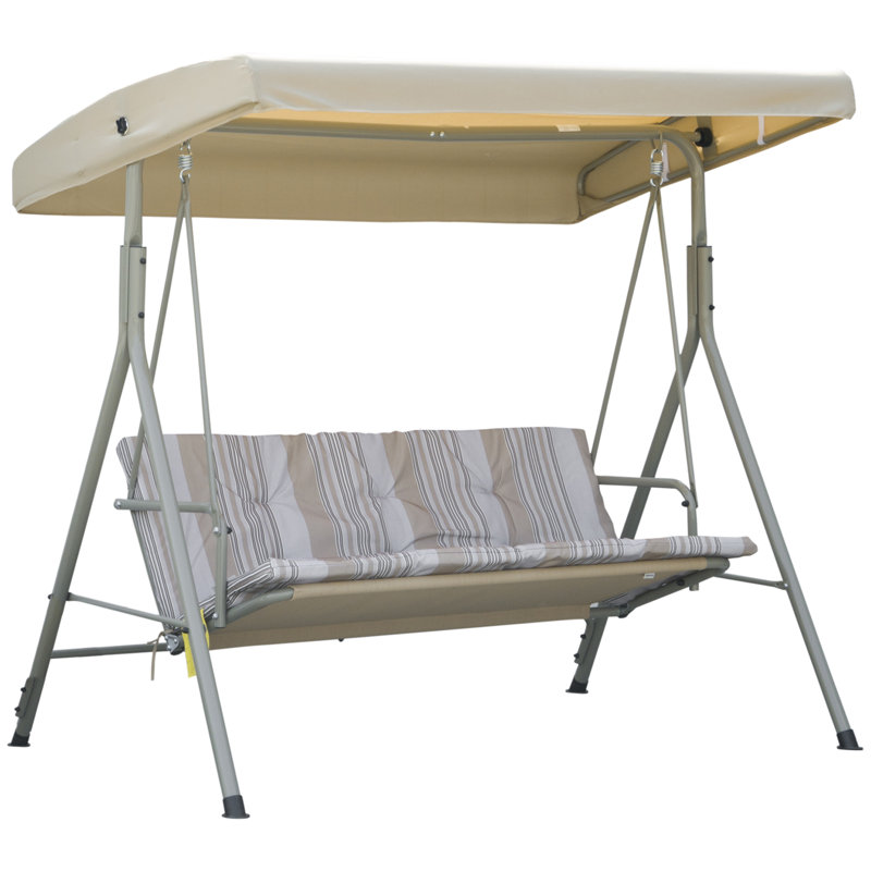Ardrey 3 Person Porch Swing with Canopy