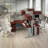 Office In An Hour L-Shaped 4 Person Cubicle with Cable Management-26338395