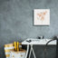 «Watery Blooms 7» par Katie pertiet, art mural sur toile, 12 po x 12 po