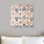 Lattice Desert Blue and Copper - impression d'art graphique-66679388-32902303