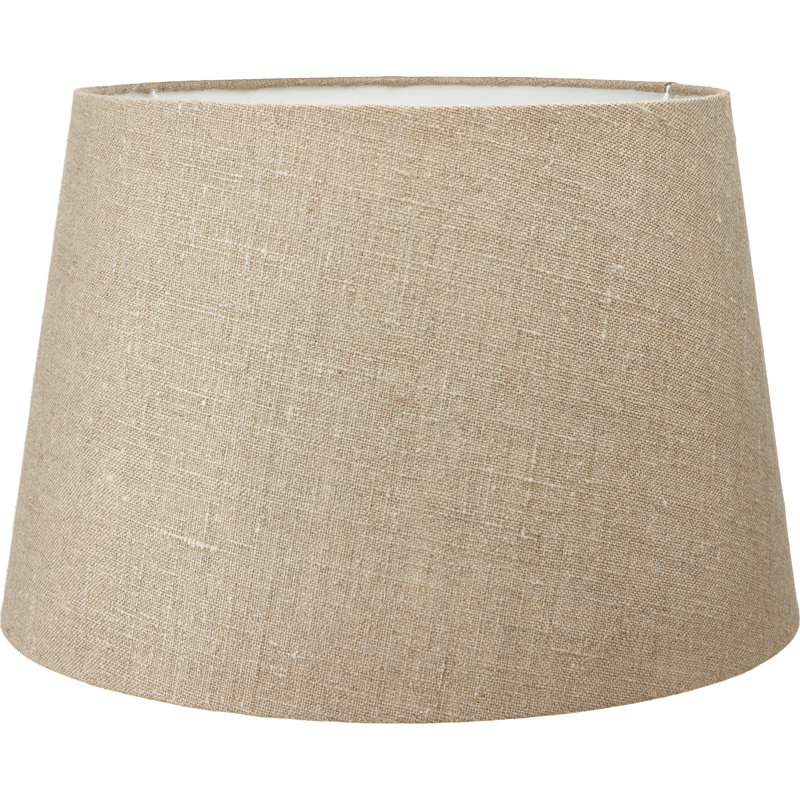 Hindelang Linen Empire Lamp Shade ( Clip On ) in Natural, 15cm H x 25cm W x 25cm D