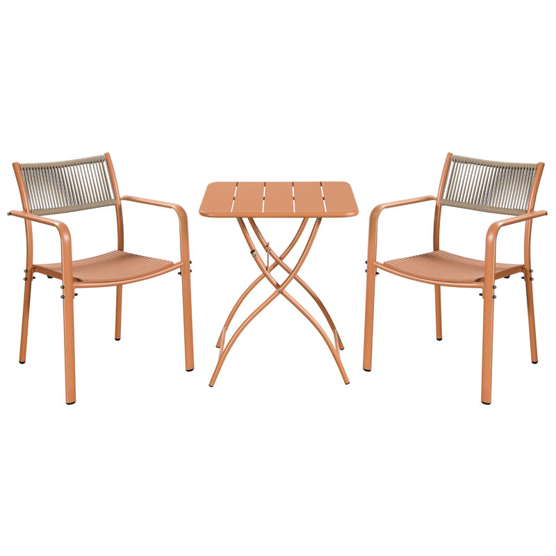 Rimini Patio Dining Set with, Terracotta