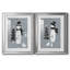«Snowman Galvanized I», ensemble de 2 reproductions-10600893-10600888-10970678