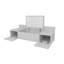 Makeup Vanity with Mirror and Storage Eubha-178969489