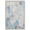 «Tropic Ice», impression sur toile, art mural bleu apaisant par Art Remedy