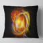 Supernova explosion bleu - coussin abstrait imprimé-30141271-30141269