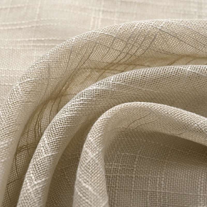 Paire de rideaux Draycott, Polyester café, L 52 po x L 84 po