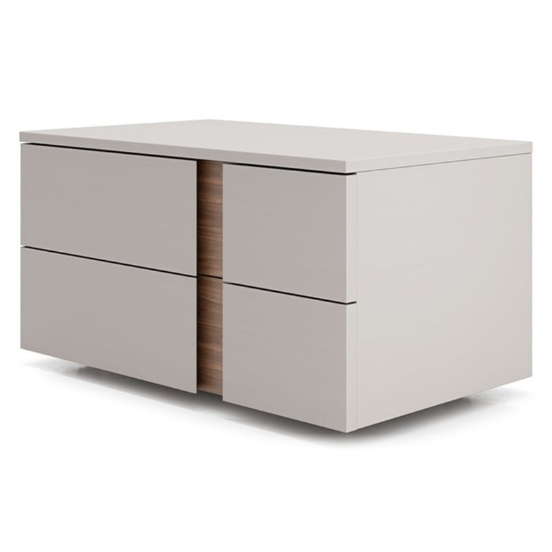 Guimauve 2 - Drawer Nightstand, Chateau Gray, Reversible