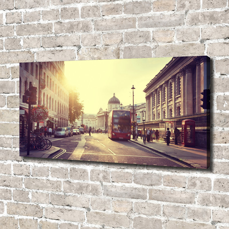 London - Wrapped Canvas Print