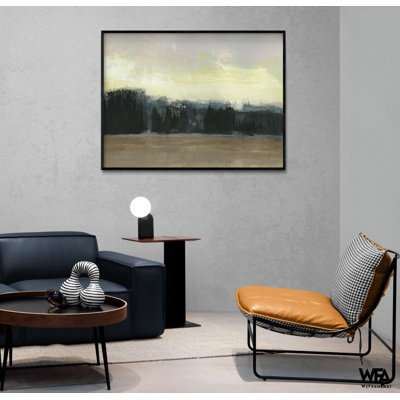 «Mountain Frost» par Susan Jill, reproduction de paysage abstrait, ton froid, impression sur toile, peinture à l'huile sur toile, art mural encadré