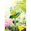 Piquet de jardin en métal et verre Kirynn