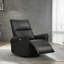 Fauteuil inclinable à bascule pivotant à 270 ° en cuir Pu