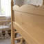 Lit mezzanine en bois massif avec tablettes de rangement, garde-robe et glissade amovible pour enfants, taille simple / double / grand-129527506-129527511