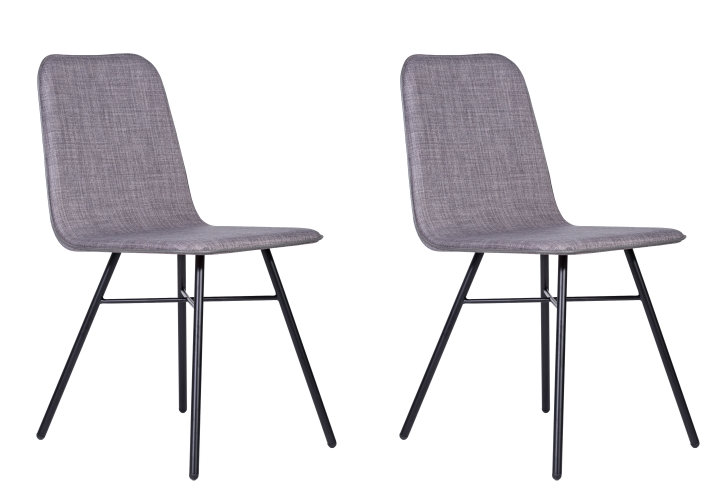 Chaise d'appoint Lolli, Gris