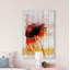 Reproduction d’art sur bois, "flower 4" par parvez taj Rustic Floral-62279904