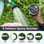 Garden Coil Hose Reel Expandable Garden Coil Hose Pipe 5 Function Spray Gun-125732189