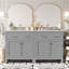 Ensemble de meuble-lavabo 60 po avec meuble-lavabo double 60 po (séparé)-1823853418-1823853414