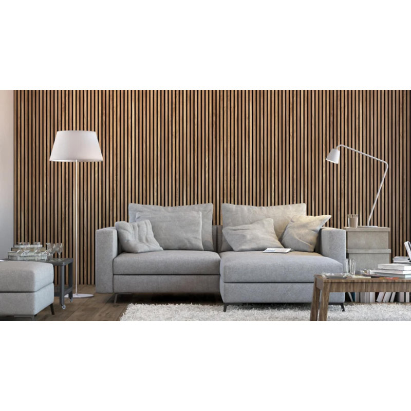 12.19cm x 243.84cm Shiplap Wall Paneling (6-pack), Gold
