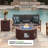  28-Inch Round Iron Gas Fire Pit Table,Includes Tank Cover and Wind Guard-196349982